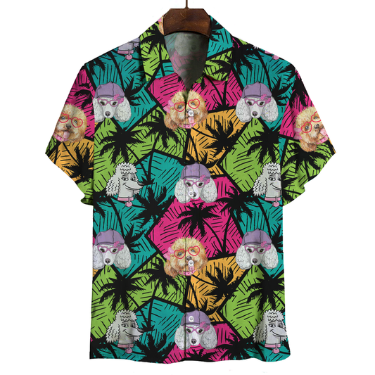 Aloha Hawaiian Poodle Shirt V1