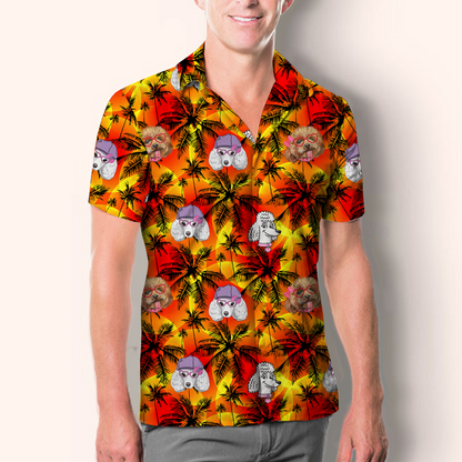 Aloha Hawaiian Poodle Shirt V2