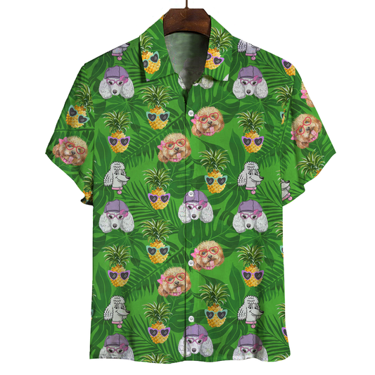 Aloha Hawaiian Poodle Shirt V3