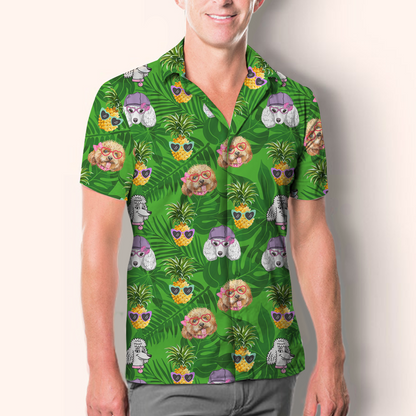 Aloha Hawaiian Poodle Shirt V3