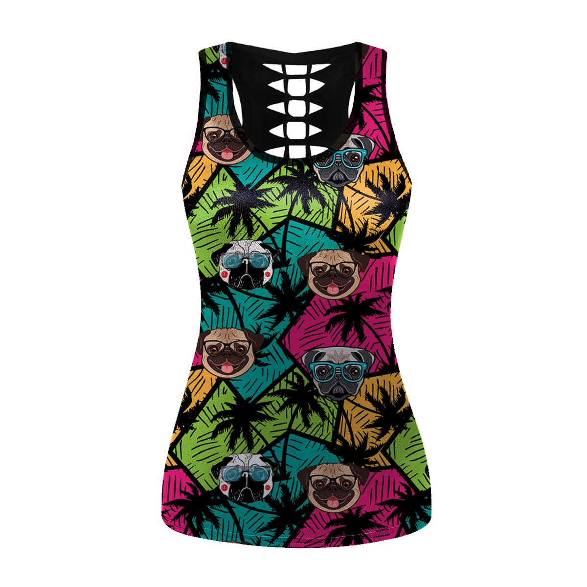 Aloha Hawaiian Mops Tank Top V4