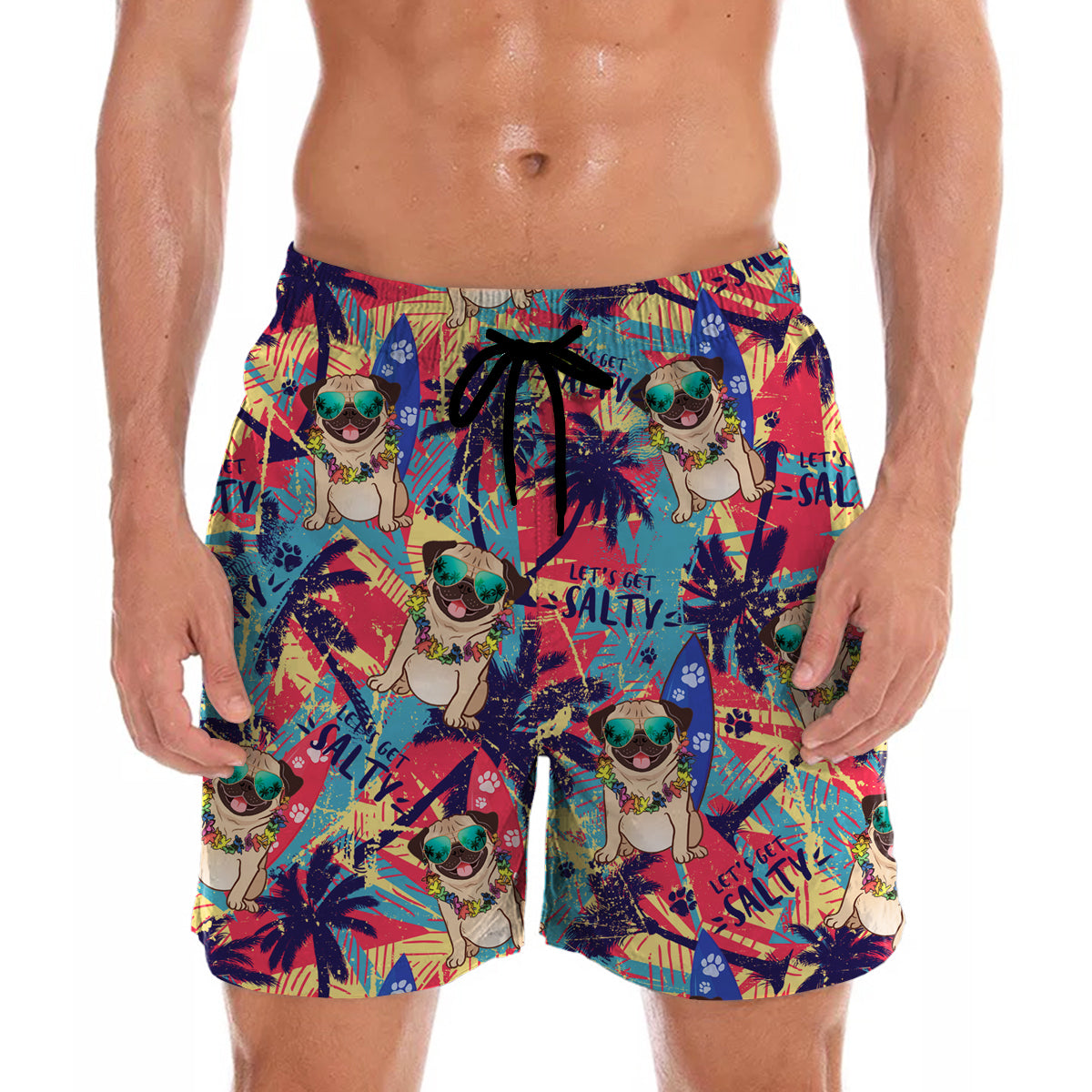 Aloha Hawaiian Mops Shorts V4