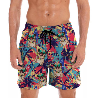 Aloha Hawaiian Pug Shorts V4