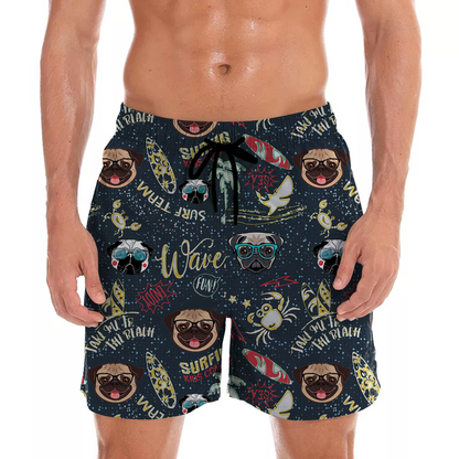 Pug - Aloha Hawaiian Shorts V3