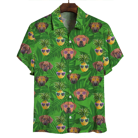 Aloha Hawaiian Rhodesian Ridgeback Shirt V2