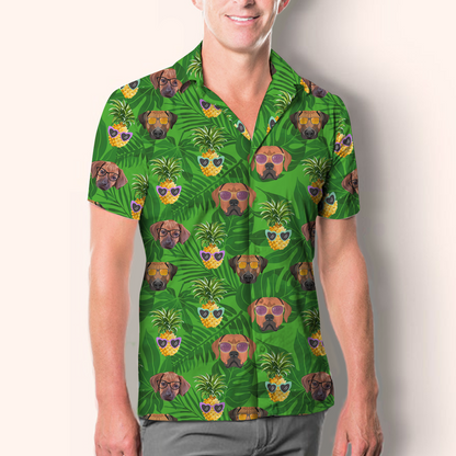 Aloha Hawaiian Rhodesian Ridgeback Shirt V2