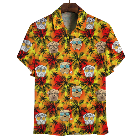 Aloha Hawaiian Shar Pei Shirt V2