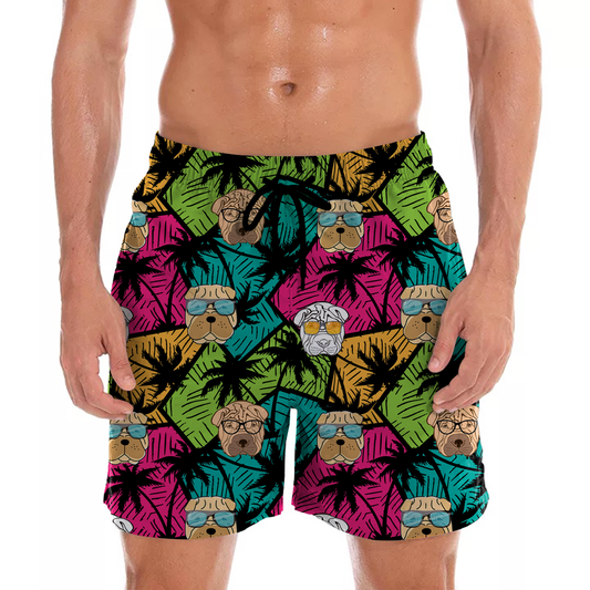 Shar Pei - Aloha Hawaiian Shorts V1