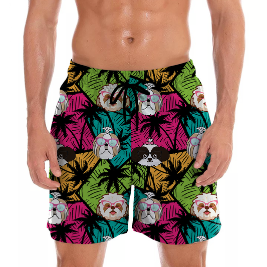 Shih Tzu - Aloha Hawaiian Shorts V1