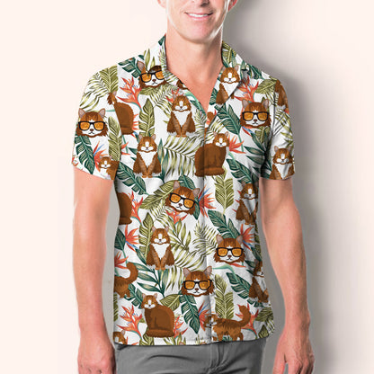 Siberian Cat - Hawaiian Shirt V1