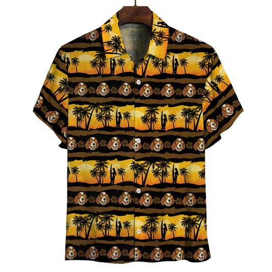 Aloha Hawaiian Welsh Springer Spaniel Shirt V1