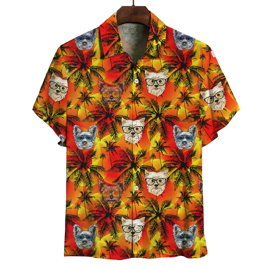 Aloha Hawaiian Yorkshire Terrier Shirt V2