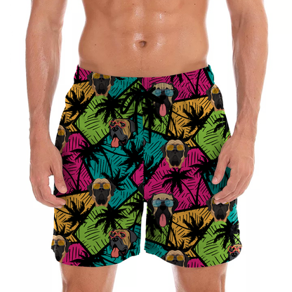 Englischer Mastiff - Aloha Hawaiian Shorts V1