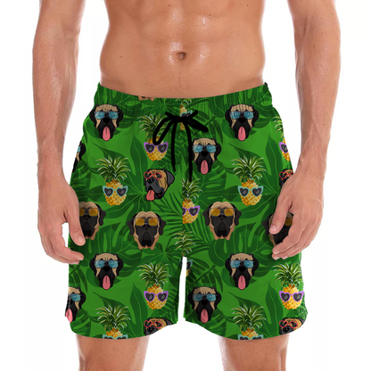 Mastiff anglais - Aloha Hawaiian Shorts V3