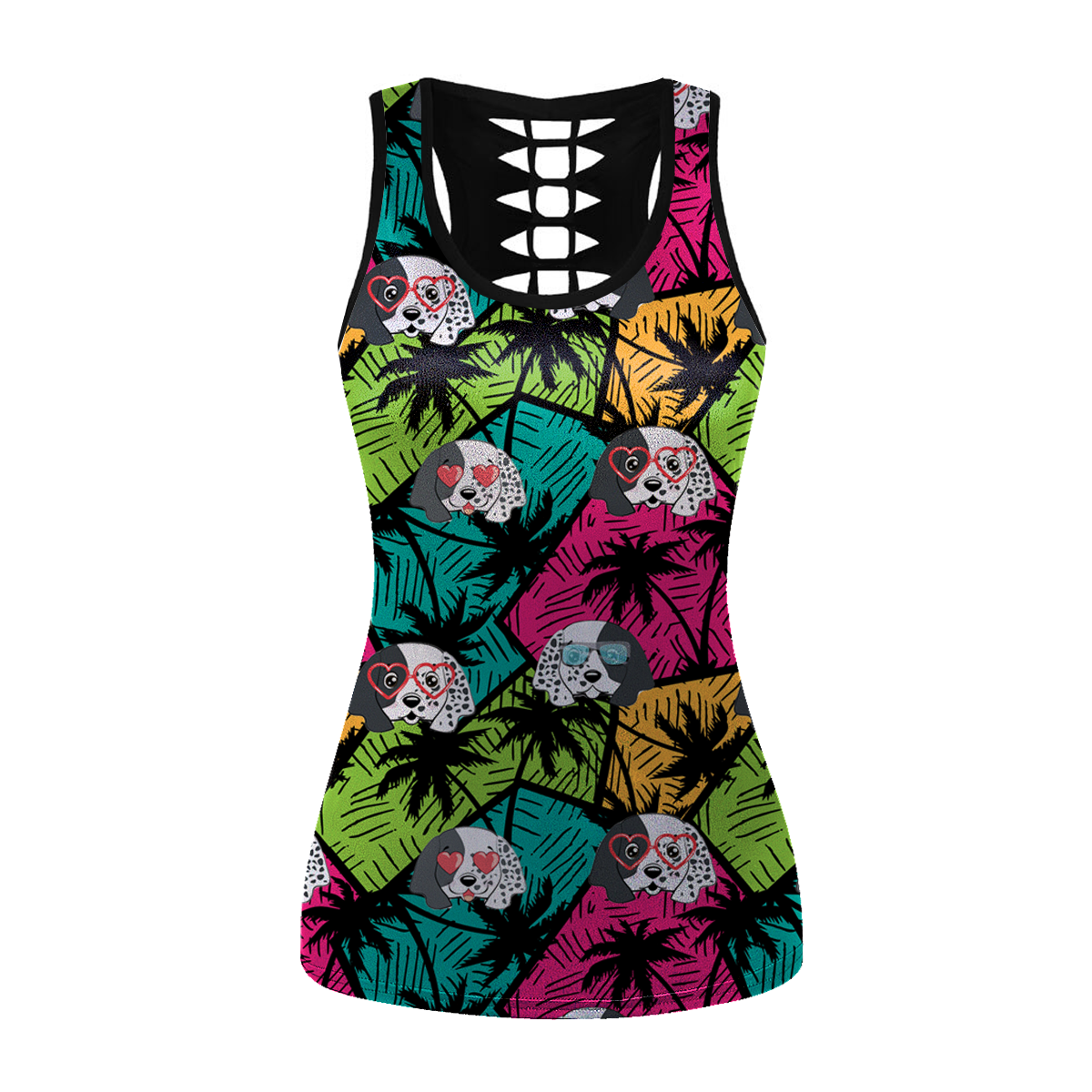 Aloha Hawaiian English Setter Tank Top V1