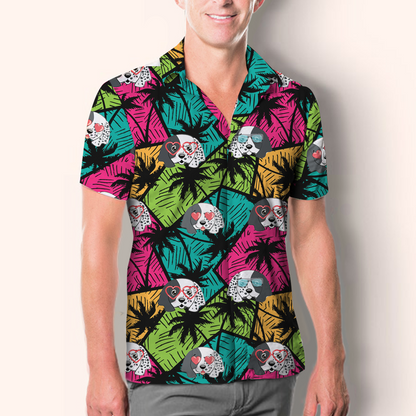 Aloha Hawaiian English Setter Shirt V1
