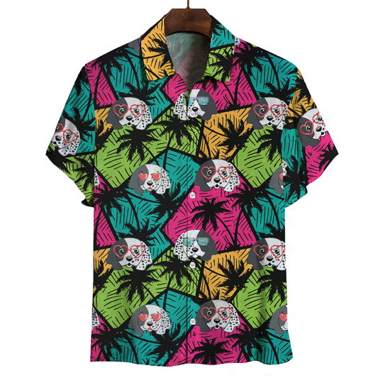 Aloha Hawaiian English Setter Shirt V1