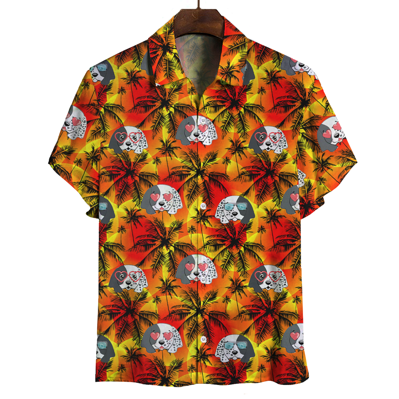 Aloha Hawaiian English Setter Shirt V2