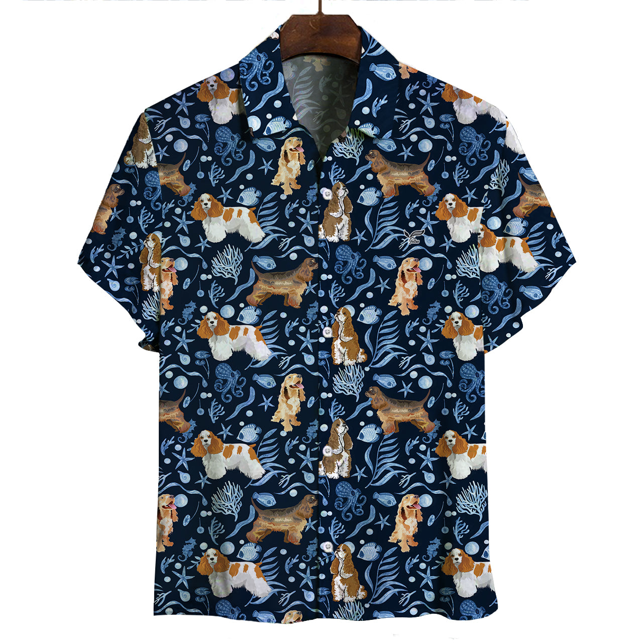 Amerikanischer Cocker Spaniel - Hawaiihemd V5