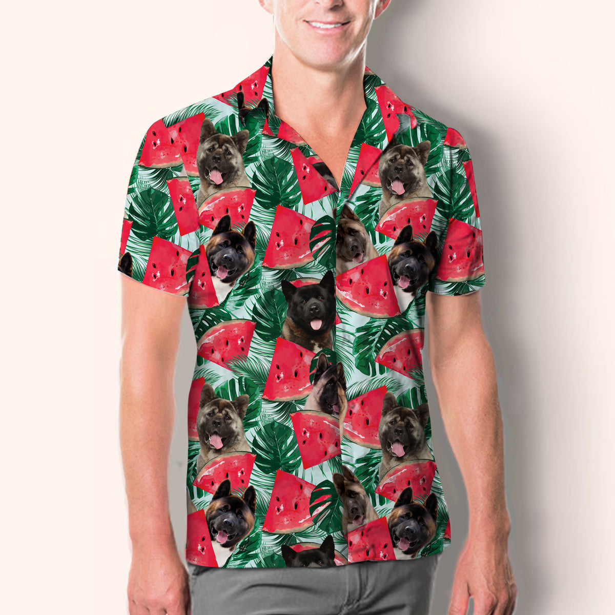 American Akita - Hawaiian Shirt V1