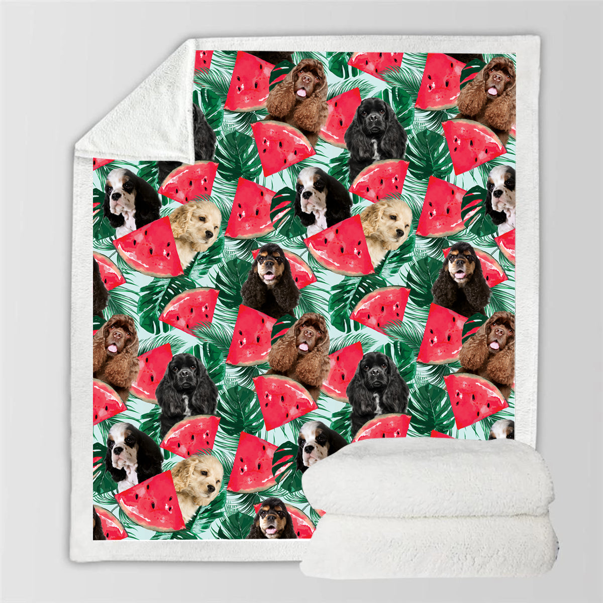 Cocker américain - Couverture colorée V2