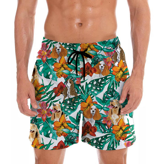 American Cocker Spaniel - Hawaiian Shorts V1