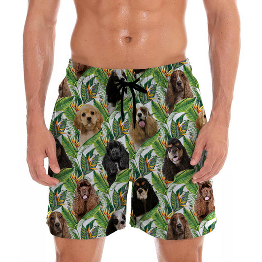 Amerikanischer Cocker Spaniel - Hawaii-Shorts V3