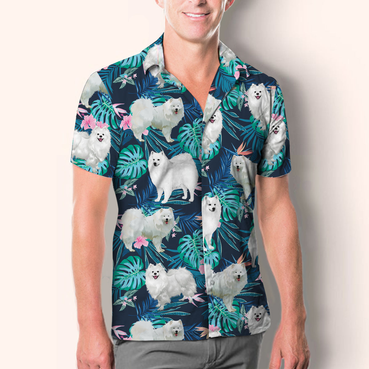 American Eskimo - Hawaiian Shirt V1