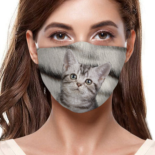 Masque F pour chat American Shorthair V1