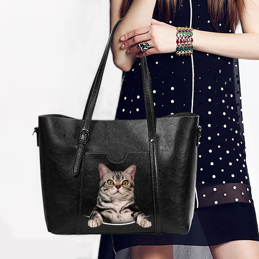 American Shorthair Cat Unique Handbag V1