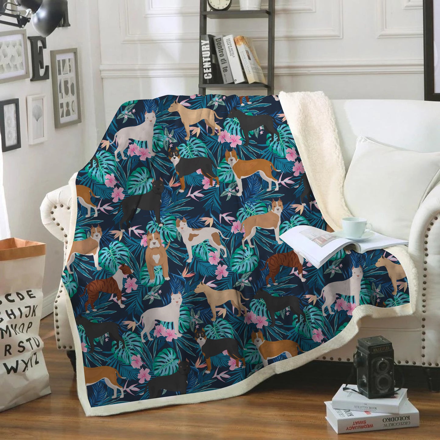 American Staffordshire Terrier - Couverture colorée V1