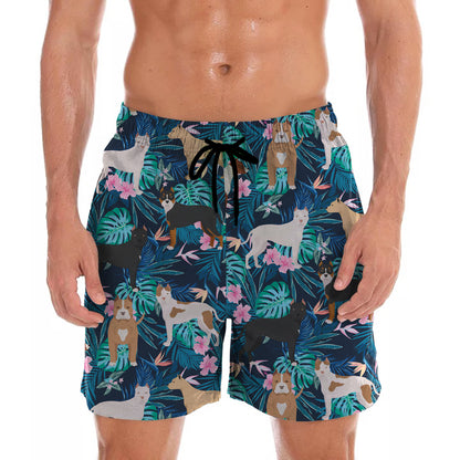 American Staffordshire Terrier - Hawaiian Shorts V1