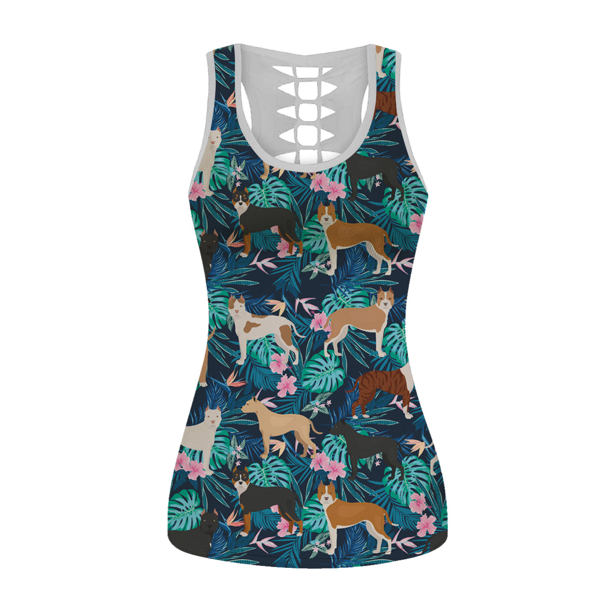 American Staffordshire Terrier - Hawaiian Tank Top V1