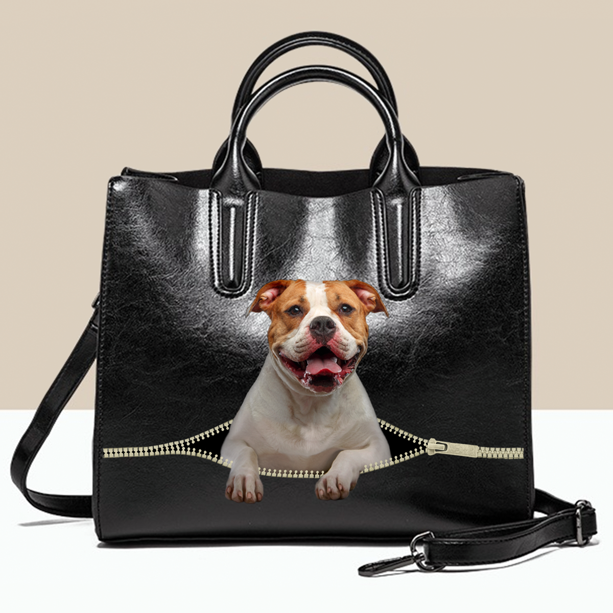 American Bulldog Luxury Handbag V1
