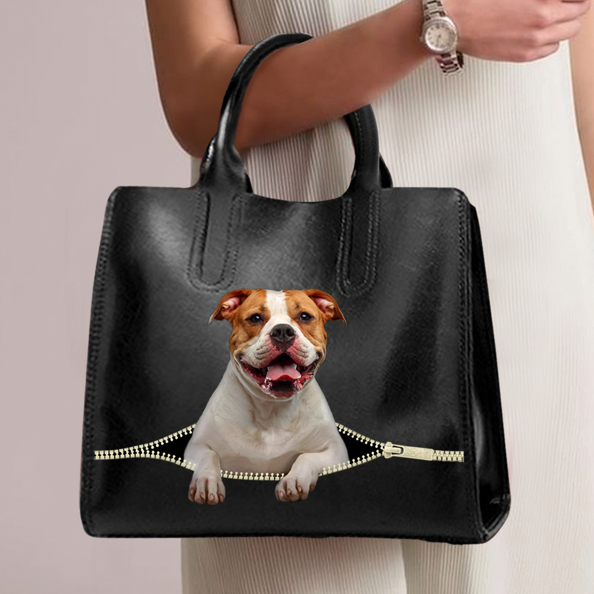 American Bulldog Luxury Handbag V1