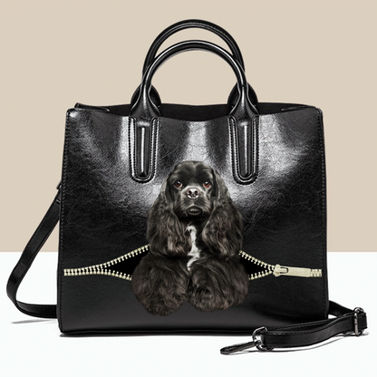 American Cocker Spaniel Luxury Handbag V2
