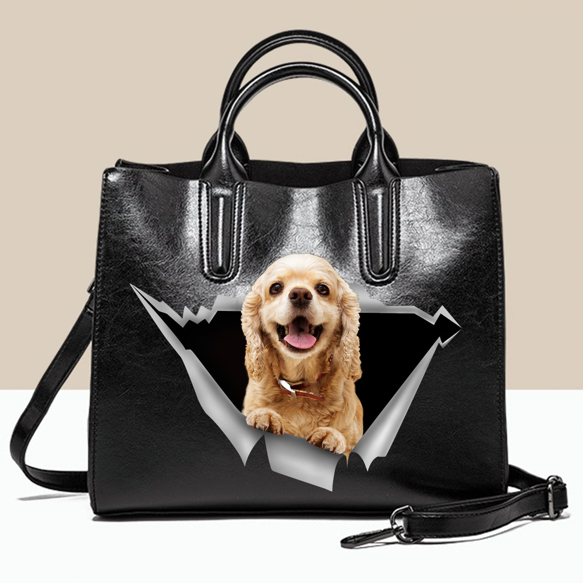 Sac à main de luxe American Cocker Spaniel V5