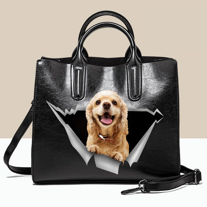 Sac à main de luxe American Cocker Spaniel V5