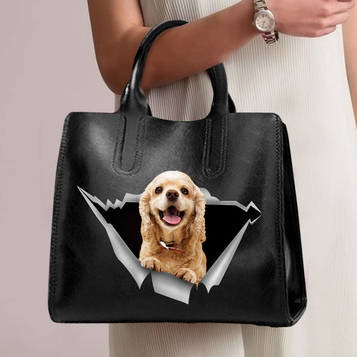 Sac à main de luxe American Cocker Spaniel V5