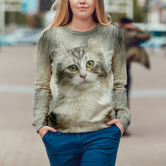 American Curl Cat Sweatshirt V1