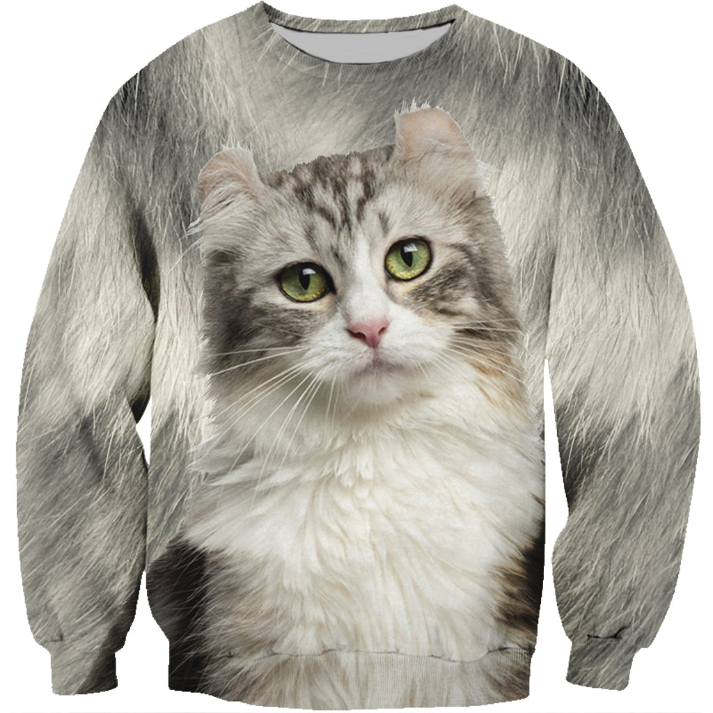 American Curl Cat Sweatshirt V1