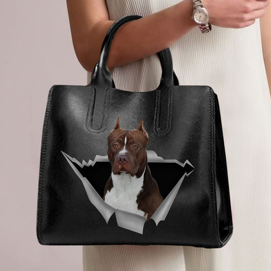 American Pit Bull Terrier Luxury Handbag V2