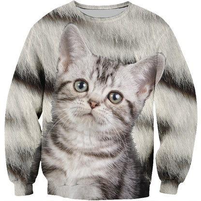 American Shorthair Cat Sweatshirt V1