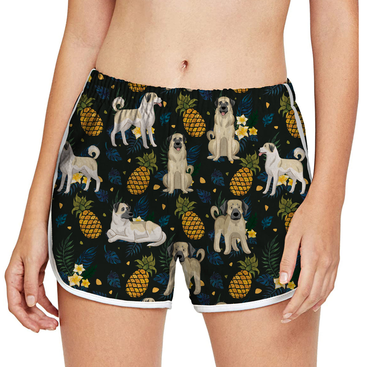 Anatolian Shepherd - Bunte Damen-Laufshorts V1