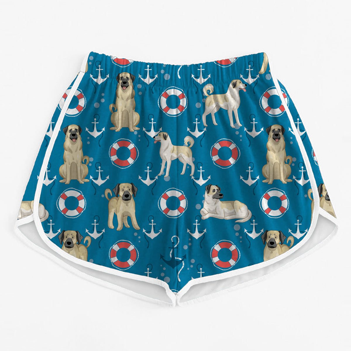 Anatolischer Schäferhund – Bunte Damen-Laufshorts V2