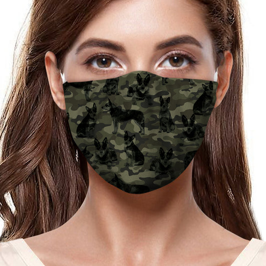 Masque F camouflage pour bovins australiens V1