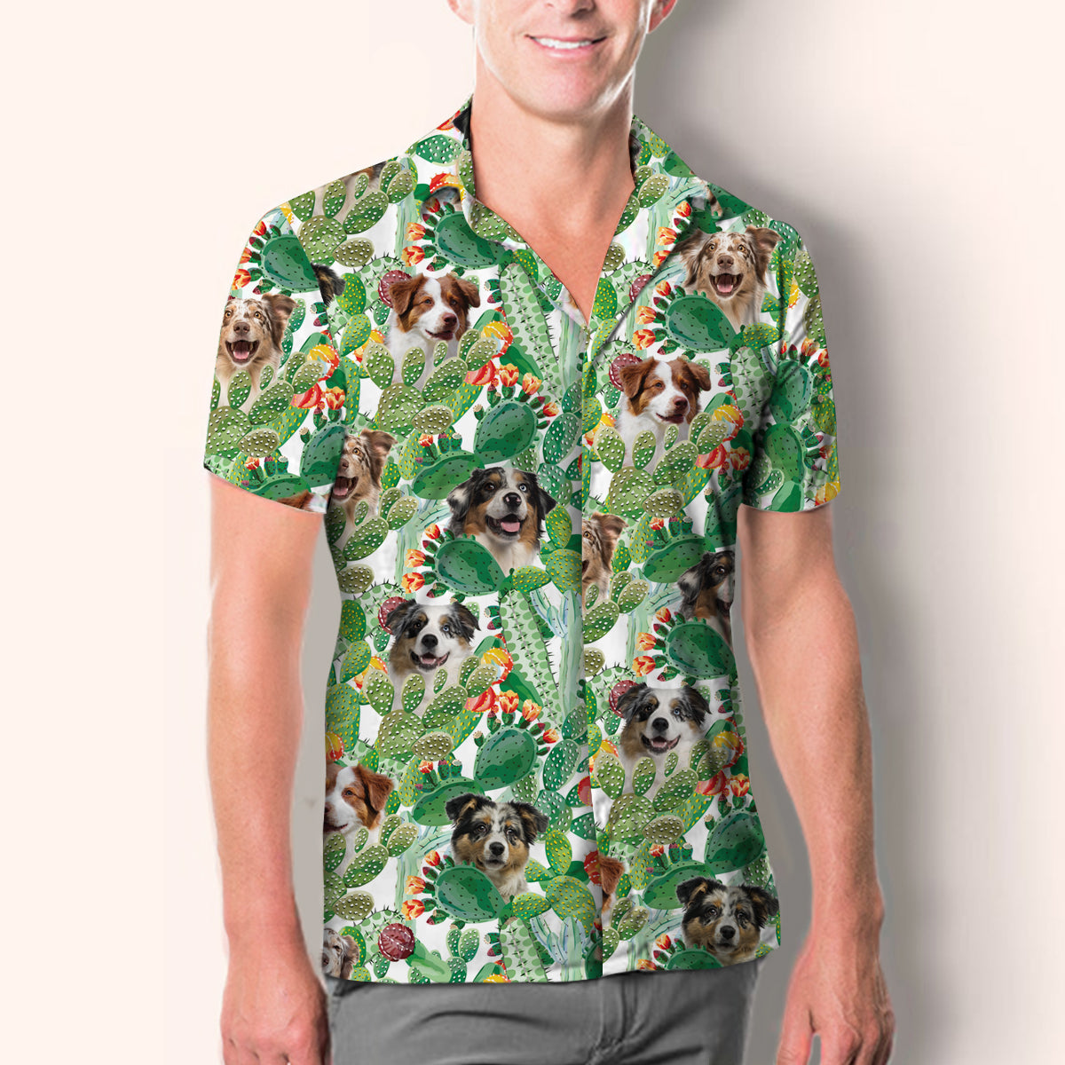 Australian Shepherd - Hawaiian Shirt V2