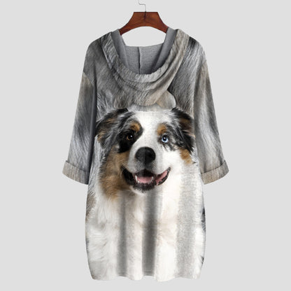 Australian Shepherd Mom - Hoodie With Ears V1