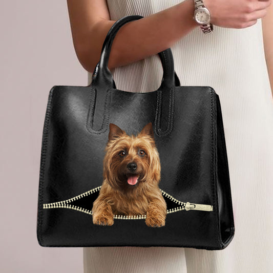 Australian Terrier Luxury Handbag V1