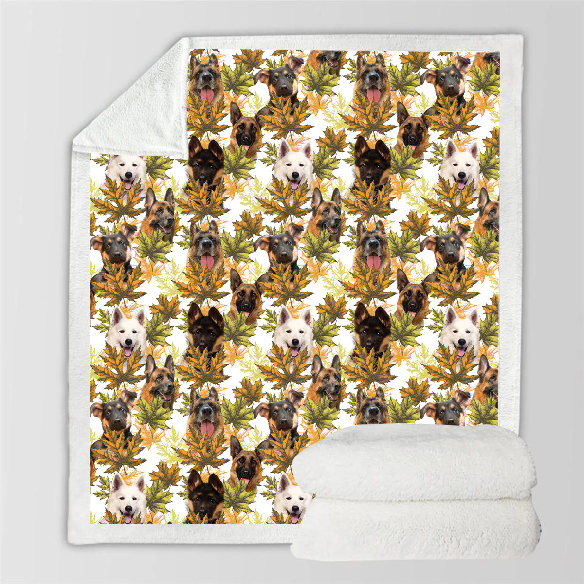 Fall-Winter - German Shepherd Blanket V2